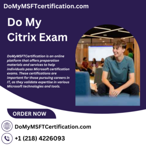 Do My Citrix Exam