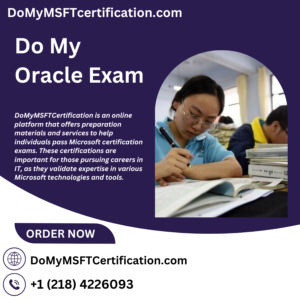 Do My Oracle Exam