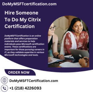 Hire Someone To Do My Citrix Certification