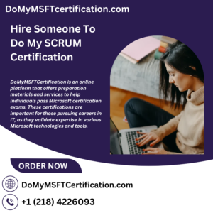 Hire Someone To Do My SCRUM Certification