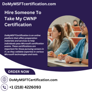 Hire Someone To Take My CWNP Certification