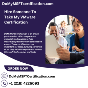 Hire Someone To Take My VMware Certification