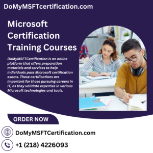 Microsoft Certification Training Courses