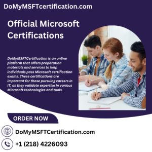 Official Microsoft Certifications