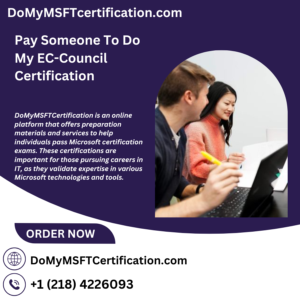 Pay Someone To Do My EC-Council Certification