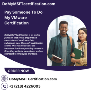 Pay Someone To Do My VMware Certification