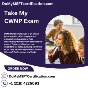 Take My CWNP Exam