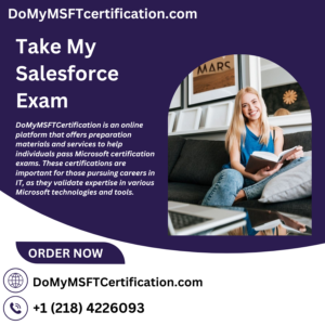 Take My Salesforce Exam