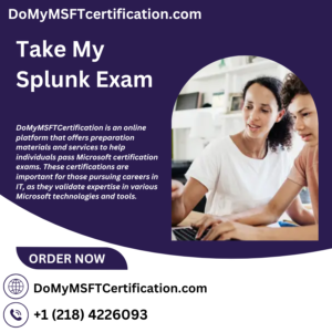 Take My Splunk Exam